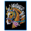 Sequin Art® Blue, Horse, Sparkling Arts and Crafts Picture Kit
