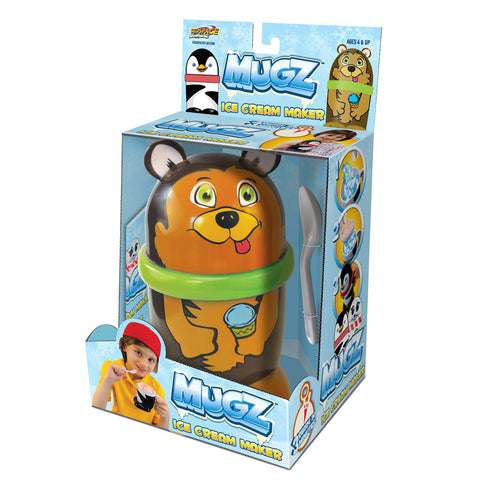 MUGZ Mini Ice Cream & Slushy Maker, Grizzly Bear