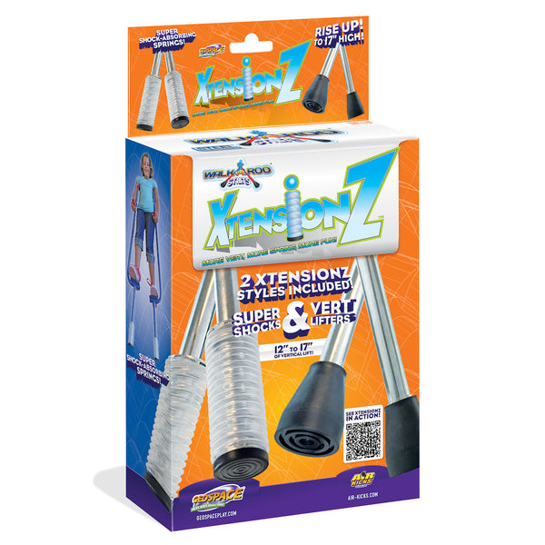 Walkaroo Stilts 4-Piece Xtensionz Set: Includes Super Shocks & Vert Lifters