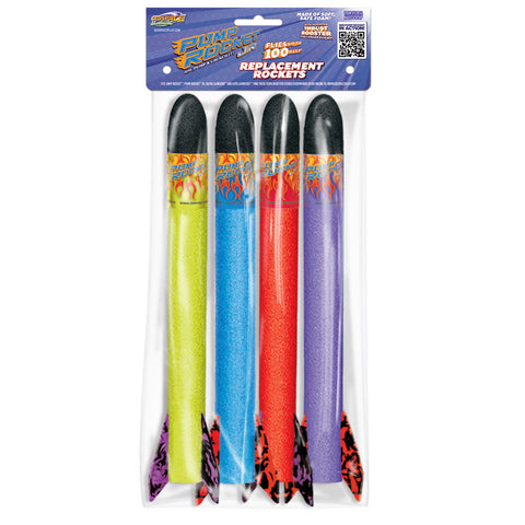 Replacement Rockets 4-Pack for Pump Rocket JR & Jump Rocket