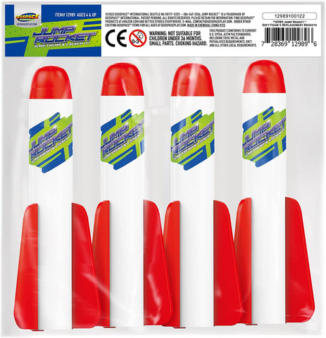 Replacement Rockets for Jump Rocket 2-in-1 Triple Shot Multi-Launcher Set