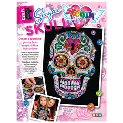 Sequin Art® Craft Teen, Sugar Skull, Sparkling Arts and