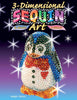 PENGUIN Sequin Art 3D Sculpture Sparkling Decorative Arts & Crafts Kit