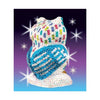 OWL Sequin Art 3D Sculpture - Sparkling DIY Decorative Craft Kit