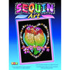 Sequin Art® Blue, Love Birds, Sparkling Arts and Crafts Picture Kit