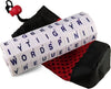 WORD SPIN CHALLENGE Edition Handheld Magnetic Travel Word Game with 10 Wheels