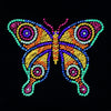 Three Butterflies, Sequin Art® Style, Sparkling Arts & Crafts Picture Kit