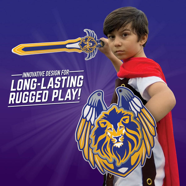 LionHeart Soft Foam Sword & Shield Active Play Set for Little Knights GeospacePlay