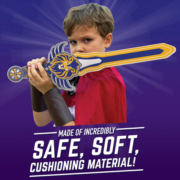 LionHeart Soft Foam Sword & Shield Active Play Set for Little Knights GeospacePlay