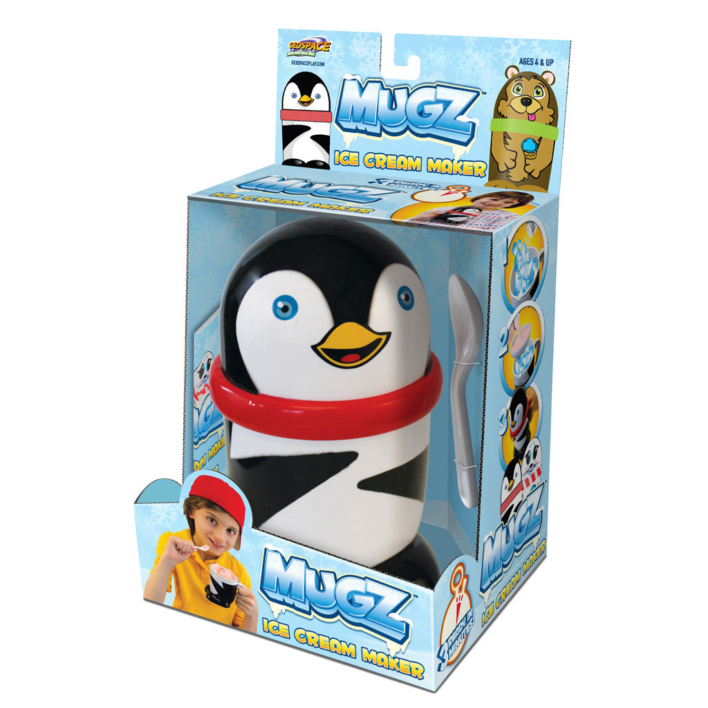 Set of 4 MUGZ Mini Ice Cream & Slushee Maker: Snowy Owl, Penguin, Griz -  GeospacePlay