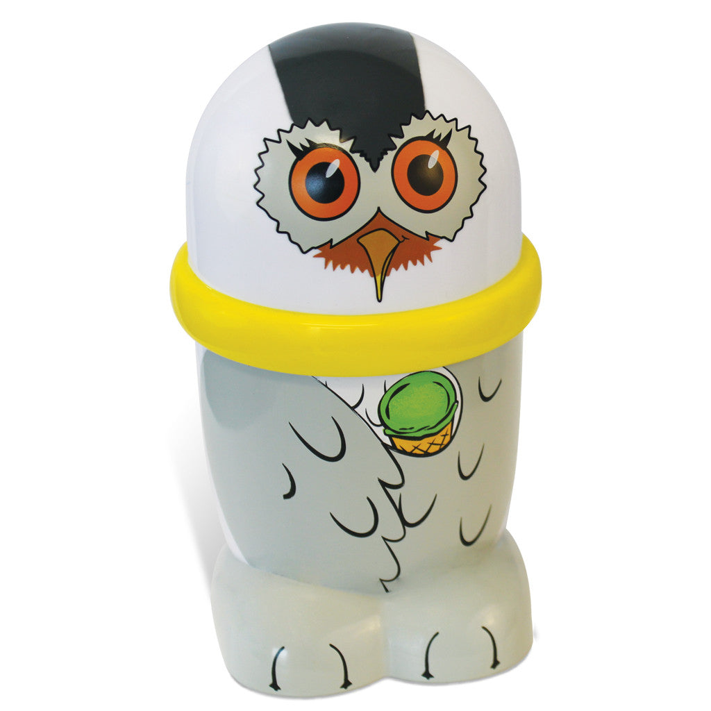 MUGZ Mini Ice Cream & Slushy Maker, Snowy Owl - GeospacePlay