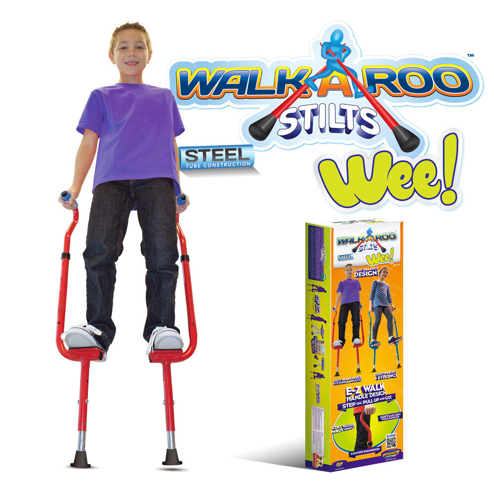 Walkaroo 'Wee' Balance Stilts for Little Kids & Beginners - GeospacePlay