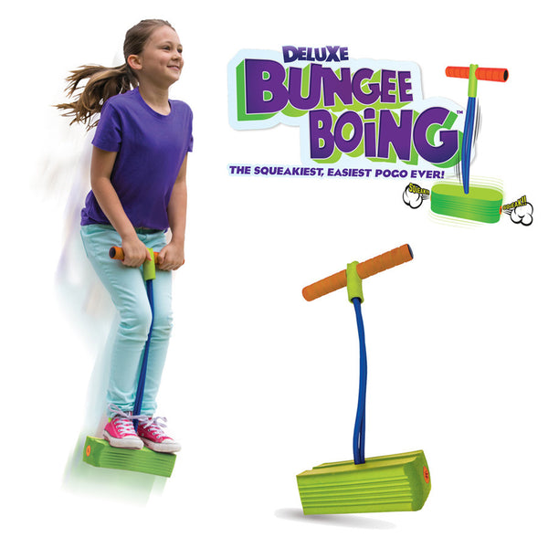 Jumparoo Deluxe Bungee Boing Jump & Squeak Pogo for Kids 3+
