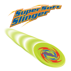 Super Soft Slinger Giant 18-Inch Foam Flying Disc - GeospacePlay