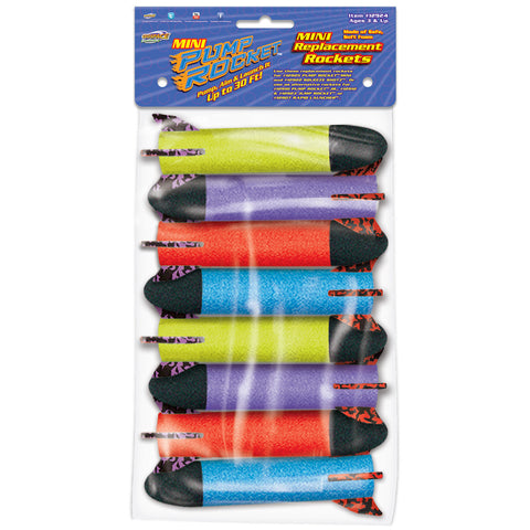 Replacement Rockets 8-Pack for Pump Rocket Mini & Jump Rocket Mini