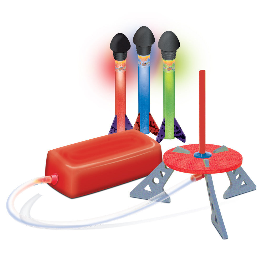 Jump Rocket LED Night Shotz Set with Light-Up Rockets