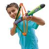 Air Archer Set - Air Powered Bow with 3 Safe Foam Rockets & 4 Darts