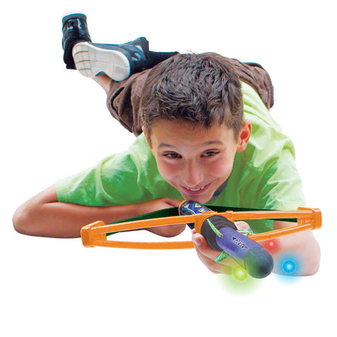 Air Archer Air Powered Bow with Safe Foam Rocket, Single (Assorted Colors)