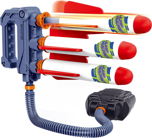 2-in-1 Jump Rocket Triple Shot Multi-Launcher Set - GeospacePlay