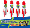Replacement Rockets for Jump Rocket 2-in-1 Triple Shot Multi-Launcher Set
