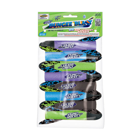 Bungee Blast MINI Replacement Rockets 8-Pack