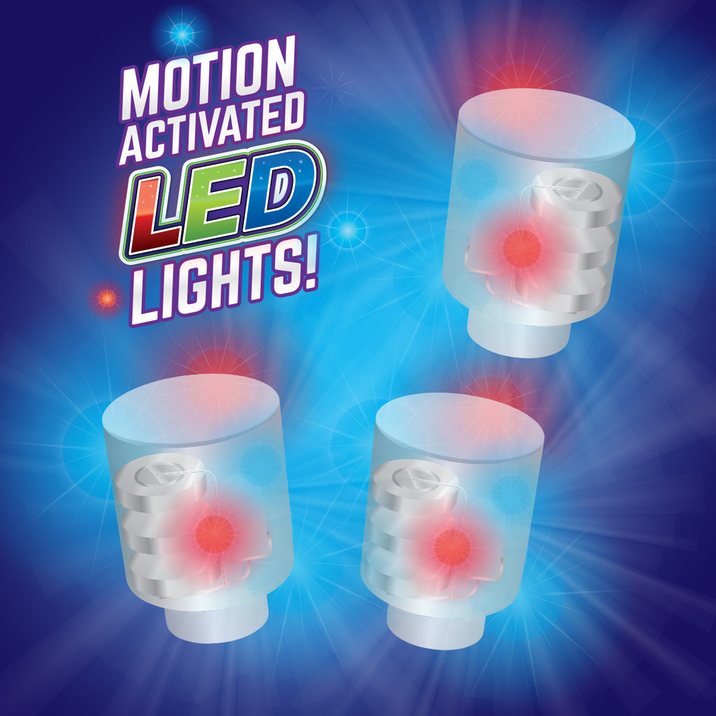 Led Activity Light LED MOTION ACTIVATED LIGHT - (Replacement) Pack of 3 - GeospacePlay
