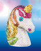 UNICORN Sequin Art 3D Sculpture - Sparkling Arts & Crafts Decorative DIY Kit