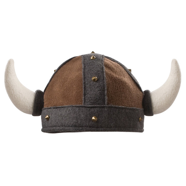 Beasty Buddies Fleece Hat, Viking Beanie "Helmet" with Horns