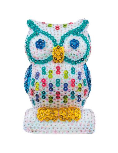 Sequin Art 2109 Night Owl DIY Craft Project from the Blue Range Sequin Art 2109 Night Owl DIY Craft Project from the Blue Range