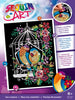 BIRDCAGE Sequin Art® Purple - Sparkling Art Picture Craft Kit