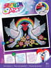 DOVES OF HOPE Sequin Art® Purple - Sparkling Art Picture Craft Kit