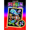 SEA LIFE OCEAN Sequin Art® Red Sparkling Arts & Crafts Picture Kit