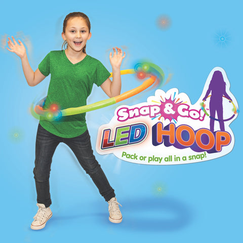 LED Snap 'N' Go Hoop with Motion-Activated Lights