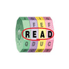 Read Spin Travel Educational Game with Storage Pouch (Upper Case or Lower Case Letters)