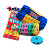 Read Spin Travel Educational Game with Storage Pouch (Upper Case or Lower Case Letters)