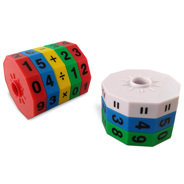 Math Spin Travel Edition with Storage Pouch - GeospacePlay