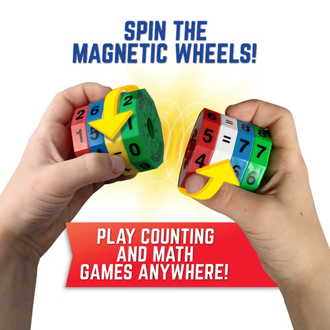 Math Spin Travel Edition with Storage Pouch