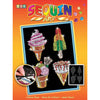 Sequin Art® Orange, Ice Creams, Sparkling Arts and Crafts Picture Kit