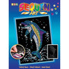 DOLPHIN Sequin Art® Blue - Sparkling DIY Arts & Crafts Picture Kit