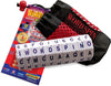 WORD SPIN CHALLENGE Edition Handheld Magnetic Travel Word Game with 10 Wheels