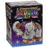 ELEPHANT Sequin Art 3D Sculpture - Sparkling Arts & Crafts Decorative DIY Kit