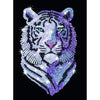 Sequin Art® Blue, Snow Tiger, Sparkling Arts and Crafts Picture Kit