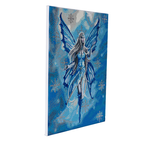 Snow Fairy by Anne Stokes Crystal Art Full Size DIY Craft Kit 5D Diamond Painting Wall Art on Canvas 50 x 40 cm (Approx. 20 x 16 in.)