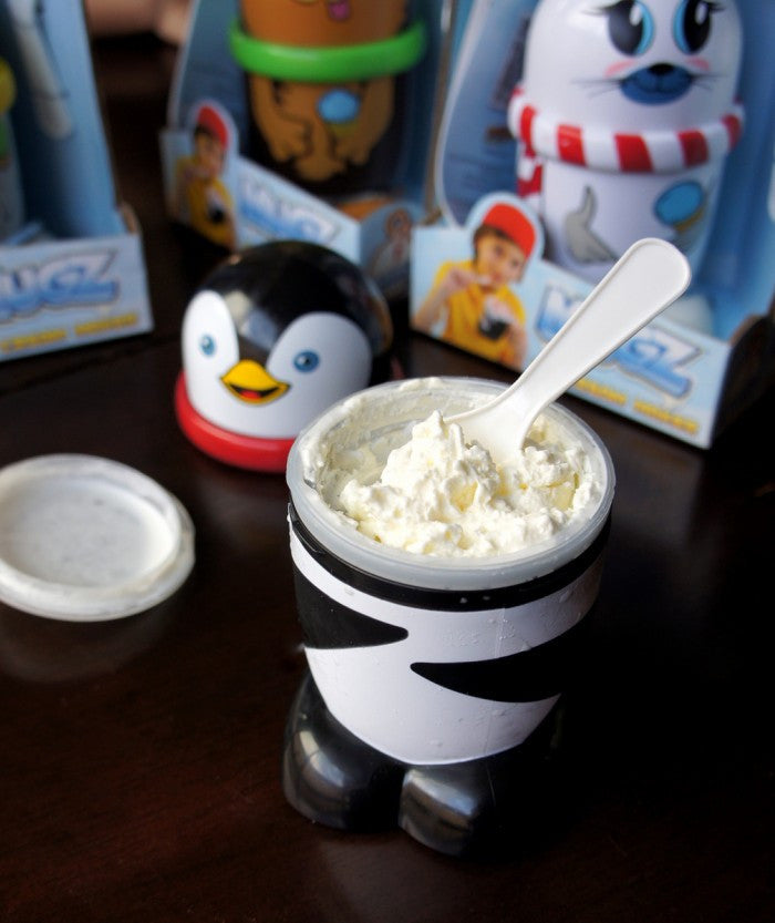 MUGZ Mini Ice Cream & Slushy Maker, Snowy Owl - GeospacePlay